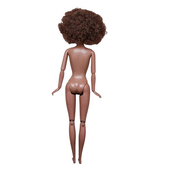 New AA Dressed Doll in Barbie Outfit Blue B Top Irridesecent Skirt White Shoes - Picture 7 of 16